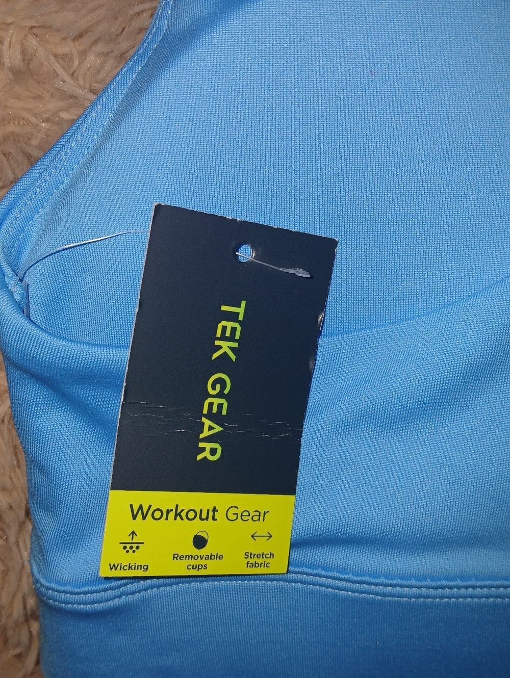 Tek Gear Light Blue Active Top - Work Out Ready